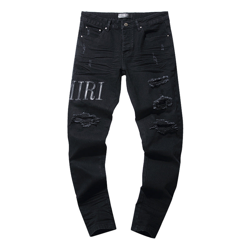 Vintage straight-leg jeans
