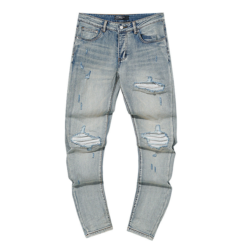 Vintage straight-leg jeans