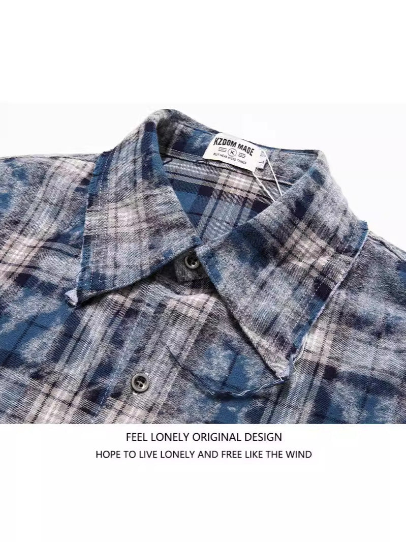 Men's plaid shirt