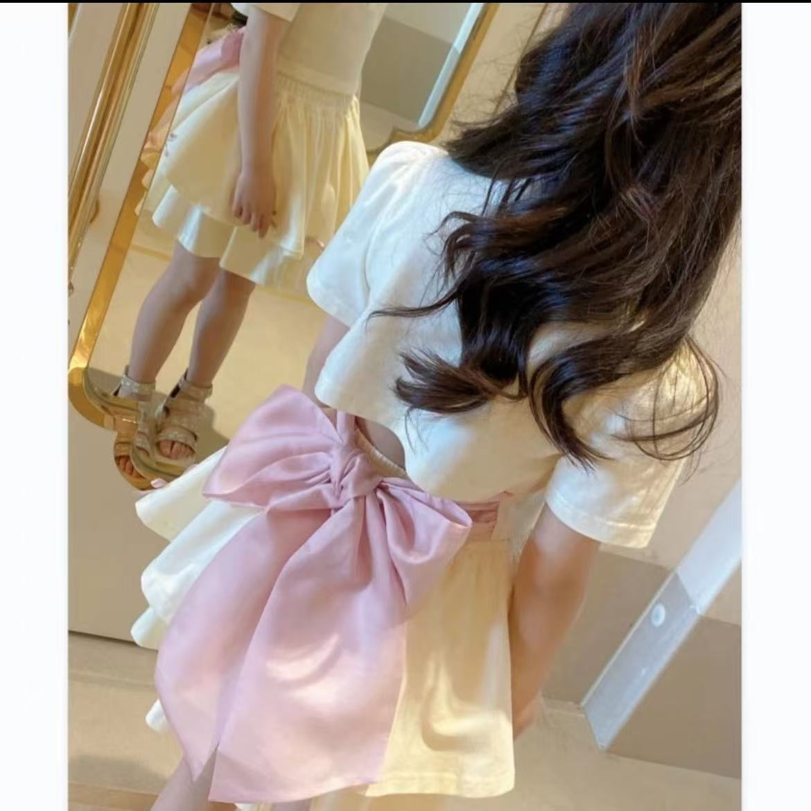 Summer princess dress two-piece set