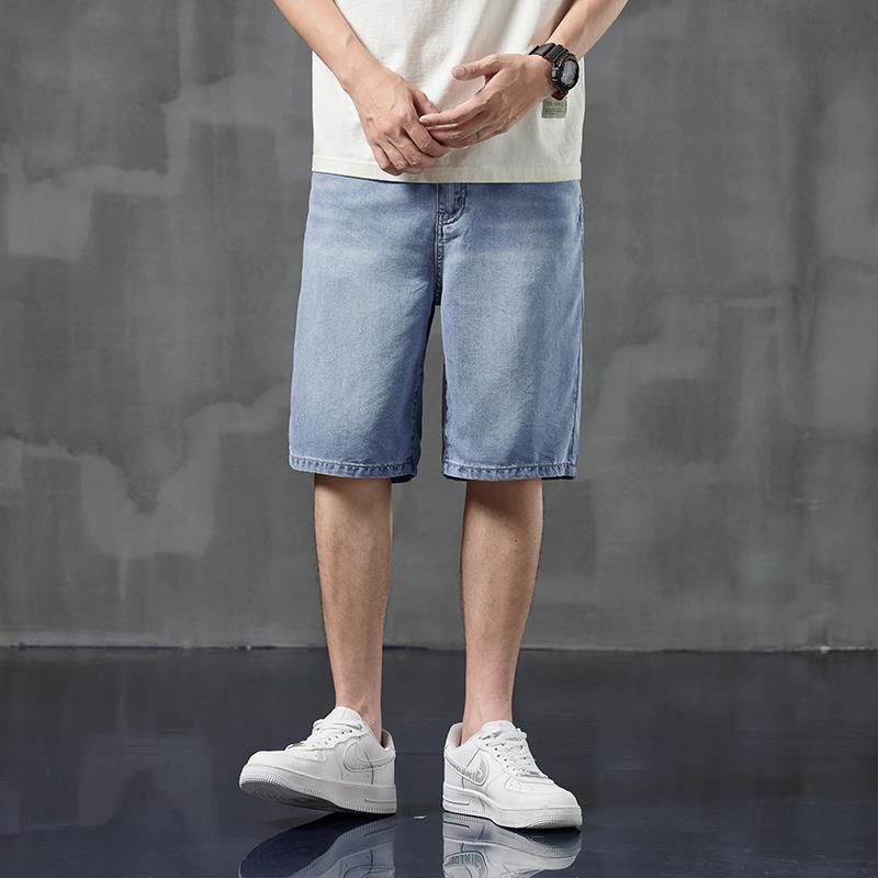 Men's denim shorts
