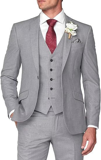 Men's Formal Three-Piece Suit