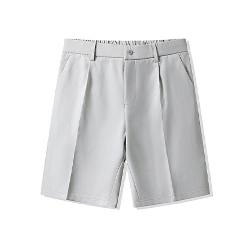 Men's Suit Shorts Comfortable Draped Trousers