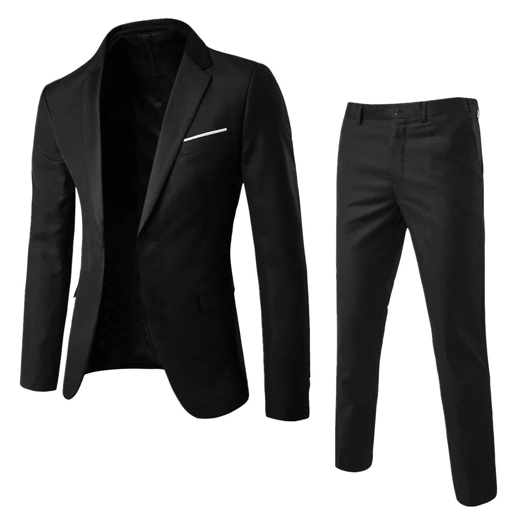 Slim-Fit Men's Business Suit