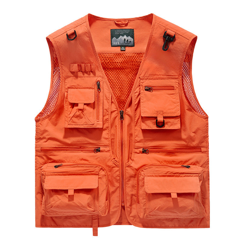 Men's Quick-Dry Outdoor Mesh Vest