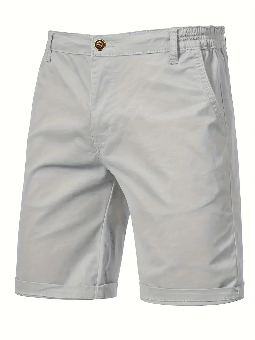 Men's Straight Fit Cotton Shorts