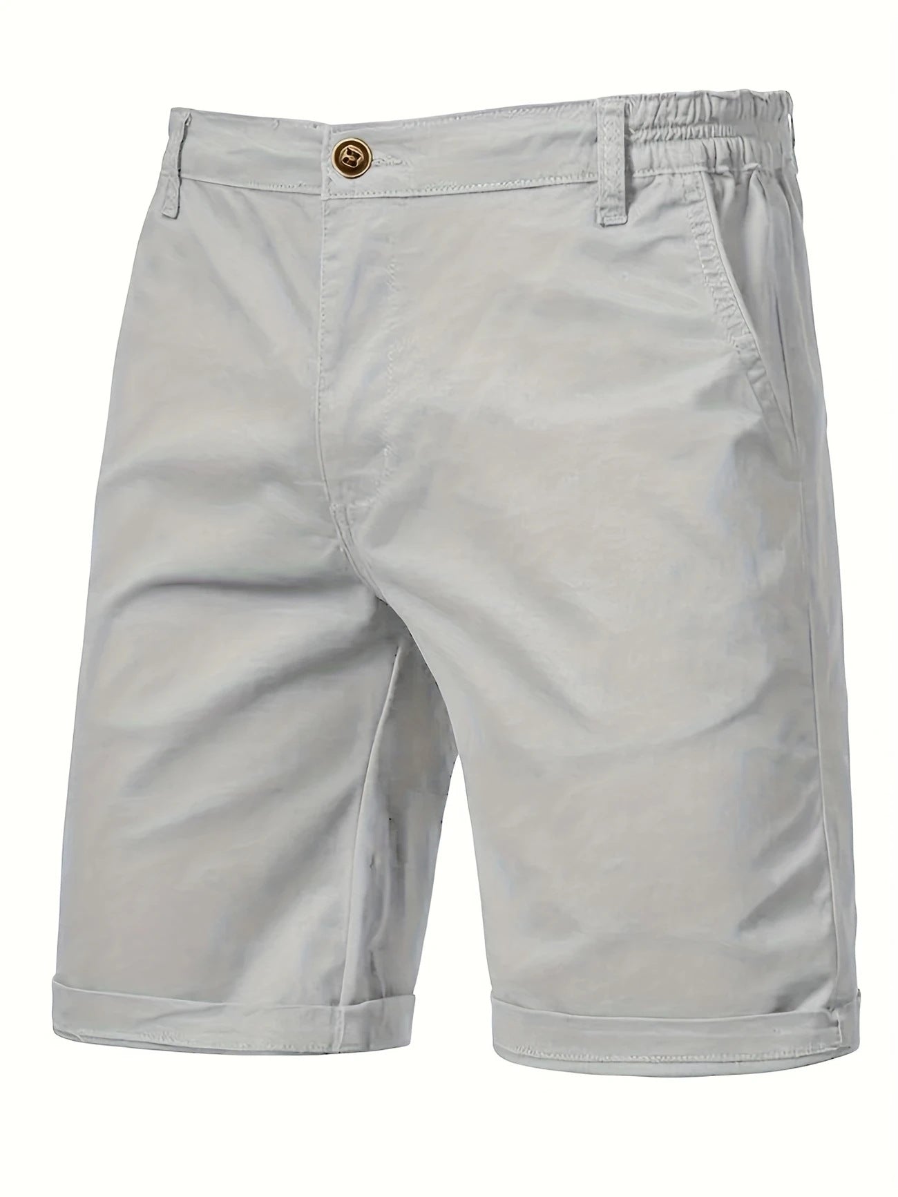 Men's Straight Fit Cotton Shorts