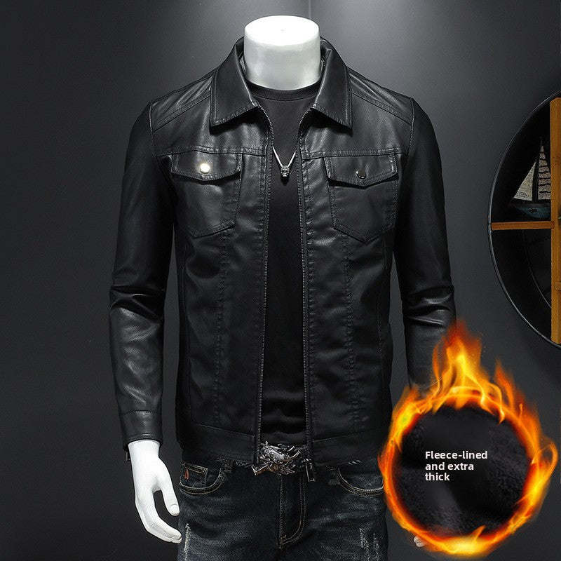 Men's PU Leather Jacket