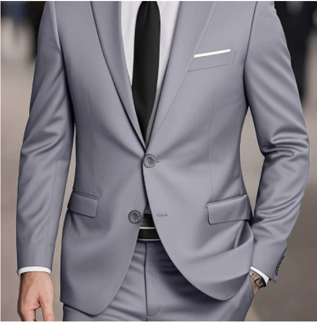 Slim-Fit Men's Business Suit