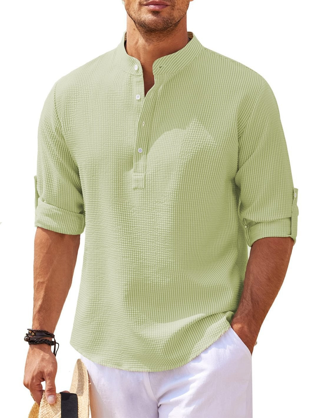 Men's leisure shirt