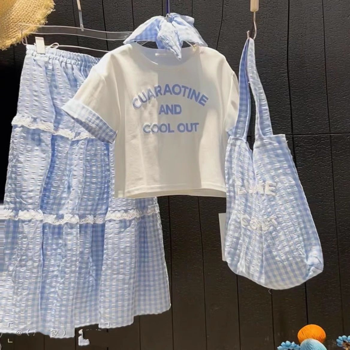 Girls' Clothing - Two-piece skirt suit