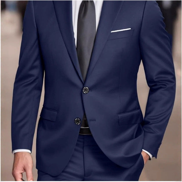 Slim-Fit Men's Business Suit