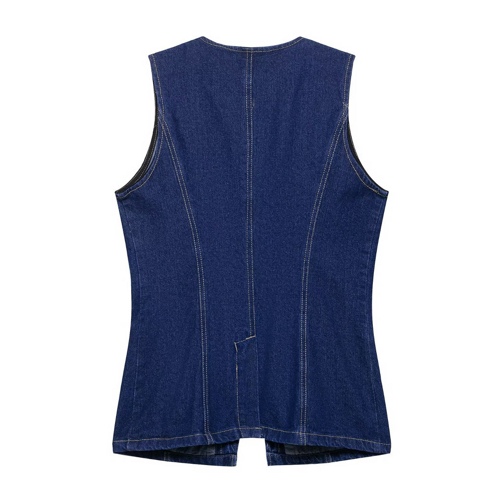 Denim vest set