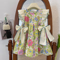 Girls' Floral Sleeveless Dress