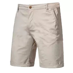 Men's Straight Fit Cotton Shorts