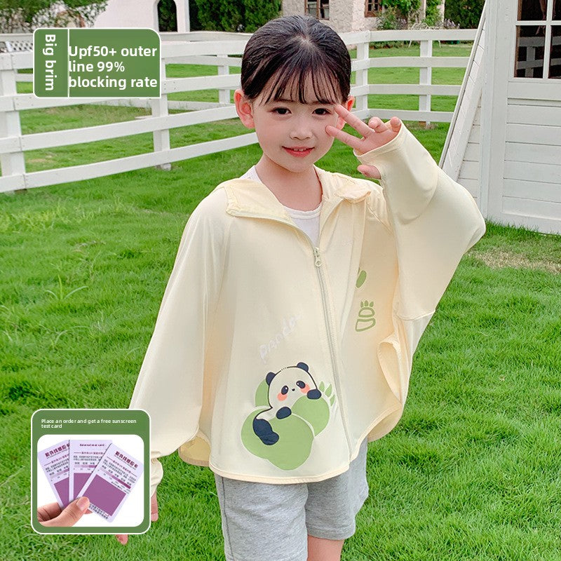 Children's Lightweight UV Protection Hooded Jacket