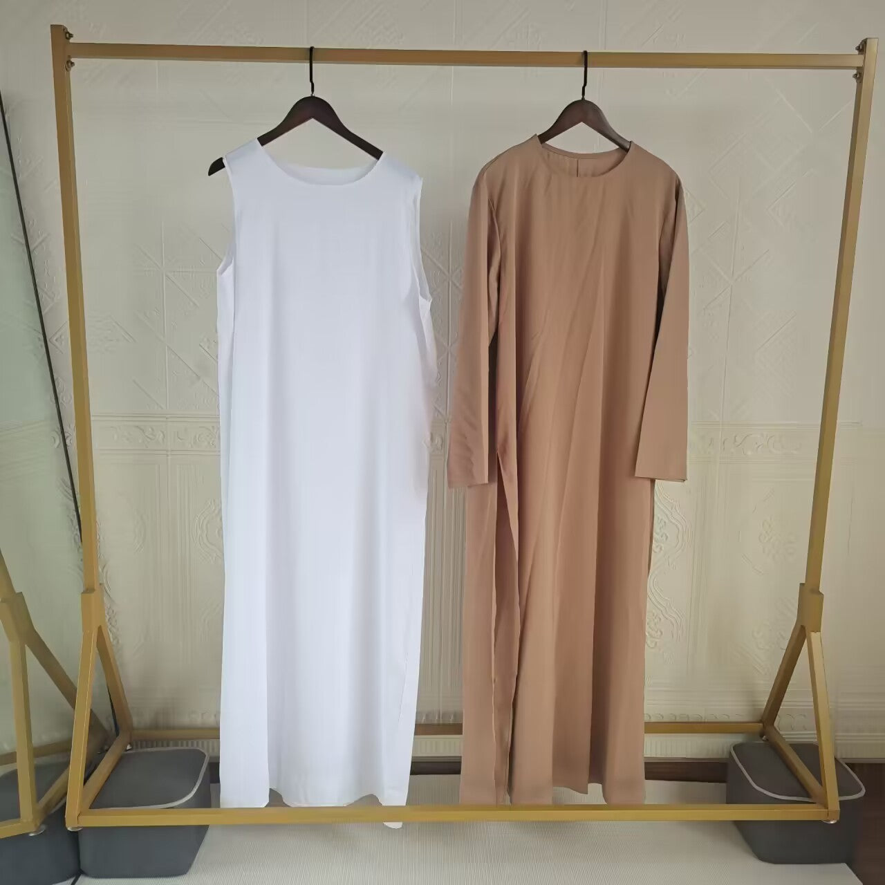 Women's Two-piece Robe and Dress Set