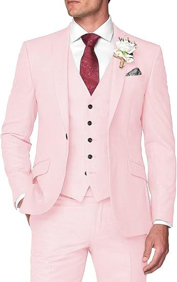 Men's Formal Three-Piece Suit