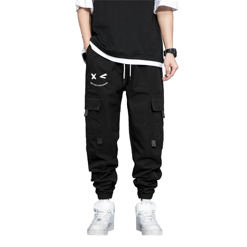 Loose-fitting casual work trousers