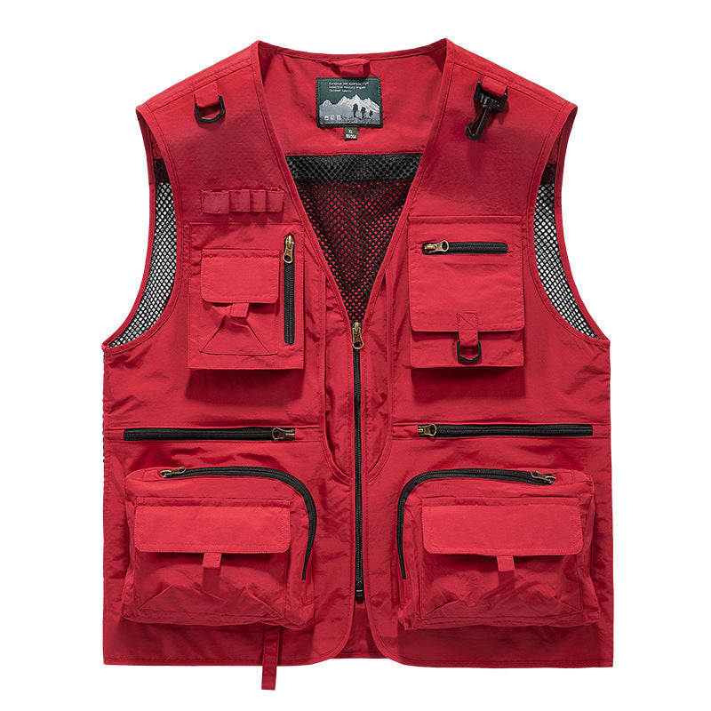 Men's Quick-Dry Outdoor Mesh Vest