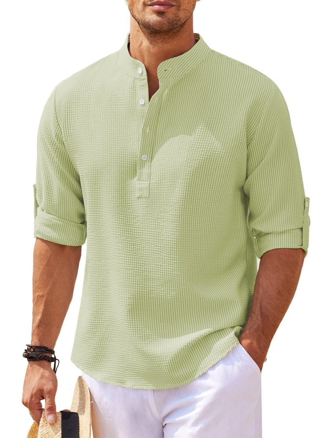 Men's leisure shirt
