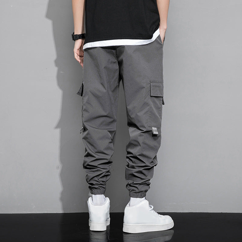 Loose-fitting casual work trousers