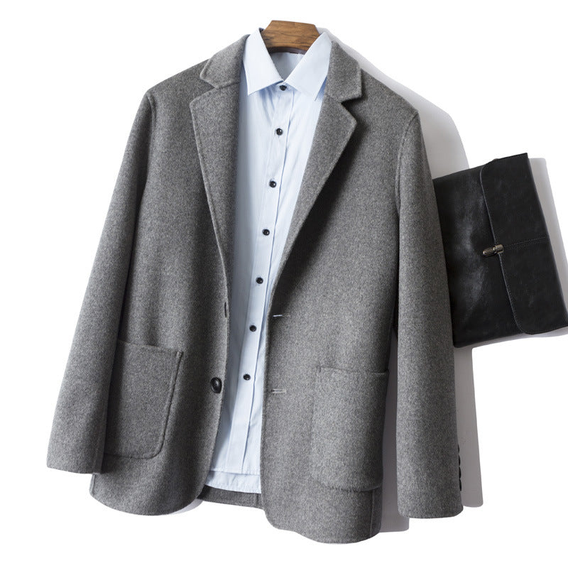 Men's New Double-Sided Cashmere Coat