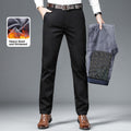 Men's Stretch Straight Business Casual Trousers