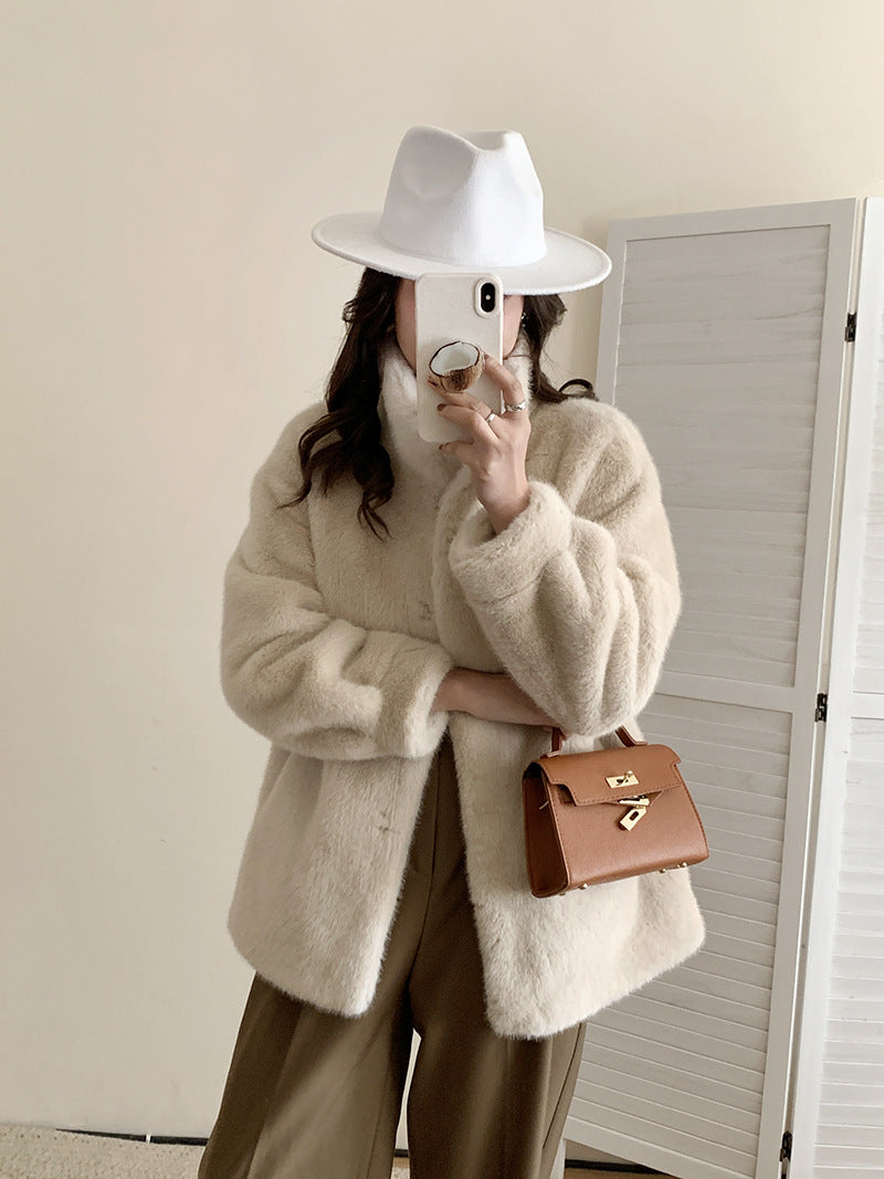 Coat Warm Winter Celebrity Wind