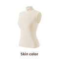 Women's High-Neck Warm Velvet Vest