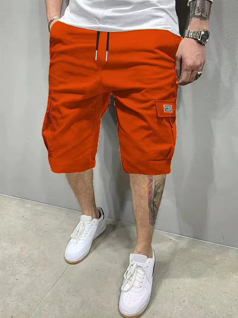 Men's Summer Shorts Straight Cut Beach Pants