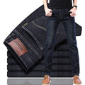 Men's straight-leg jeans
