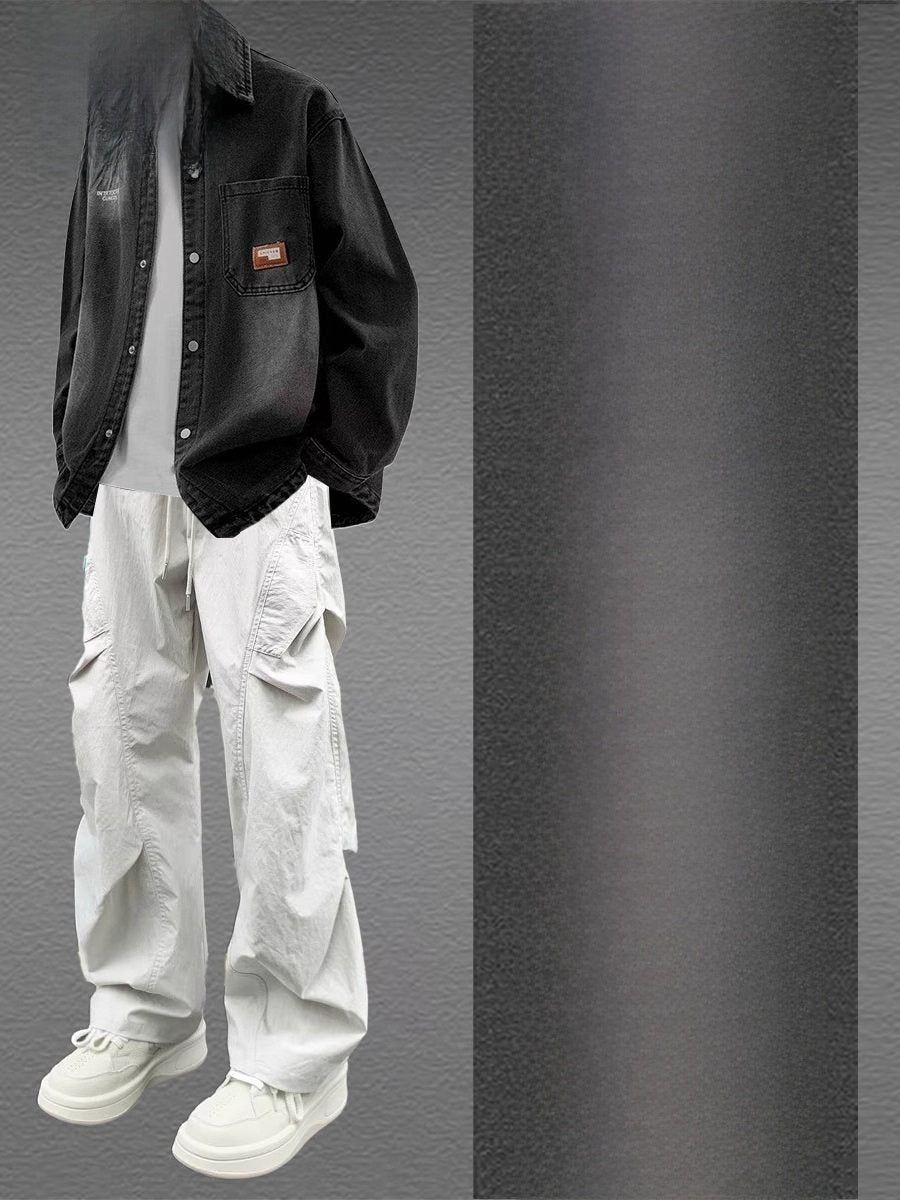 Men's Denim Jacket and Pants Outfit Set