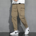 Men's Casual Cotton Work Trousers