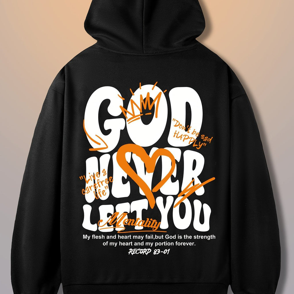 Men's casual printed sweatshirt
