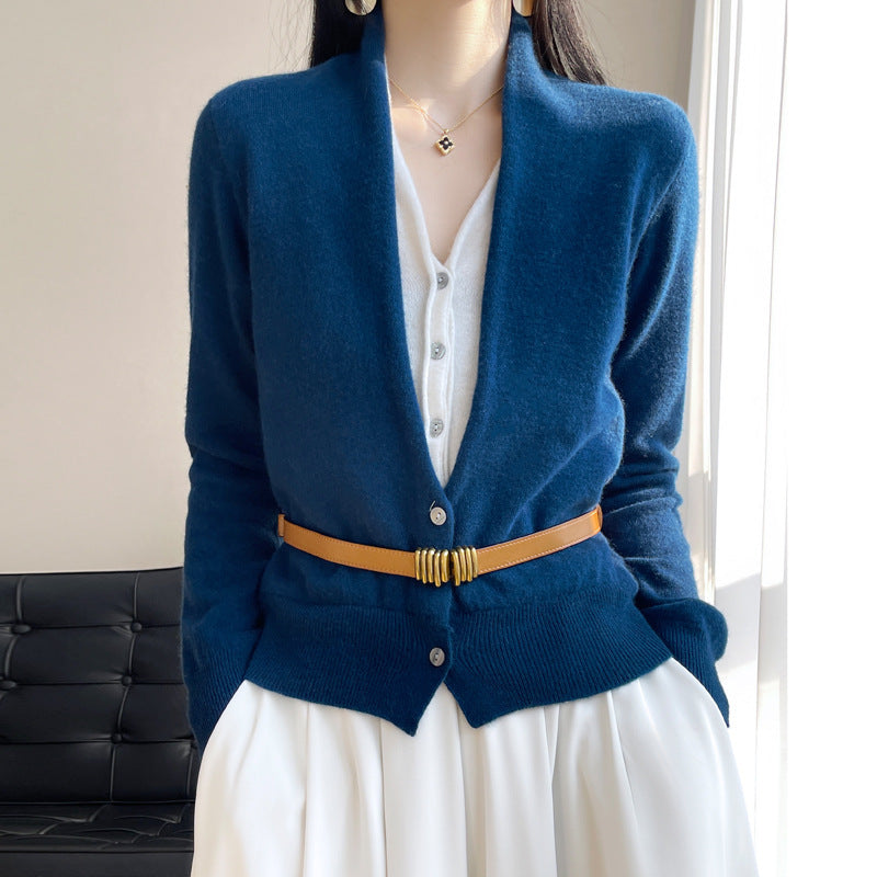 Two-piece sweater cardigan set