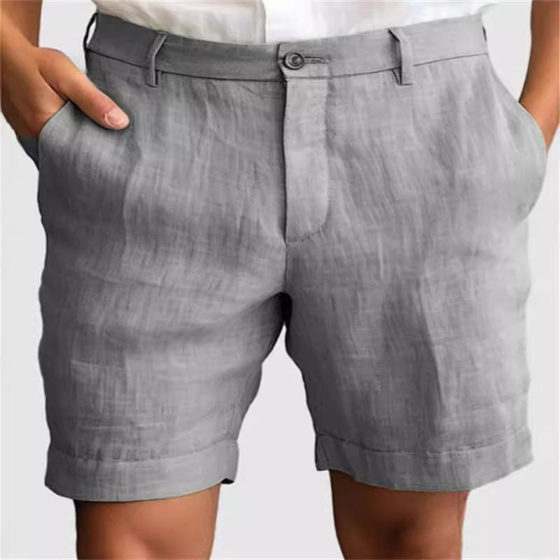 Men's linen shorts