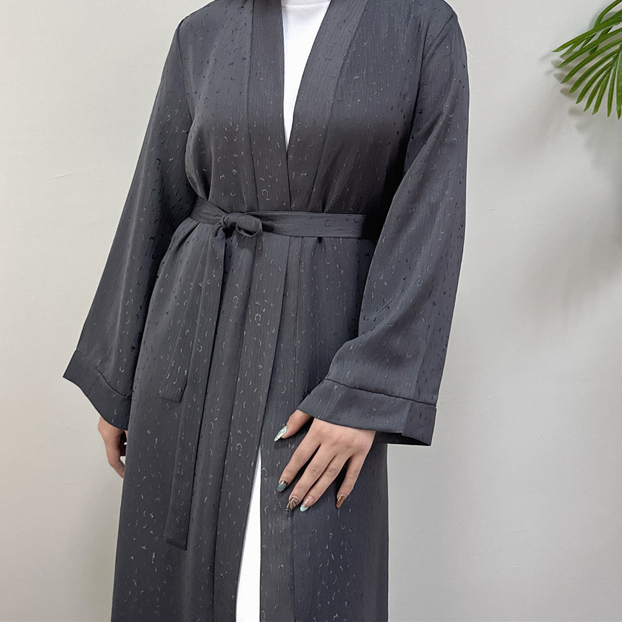 Elegant Cardigan Robe