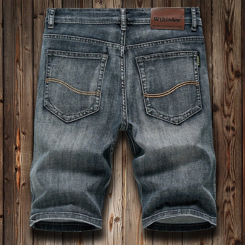 Men's denim shorts