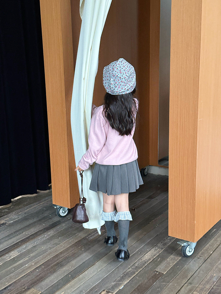 Girls' Pleated Skirt