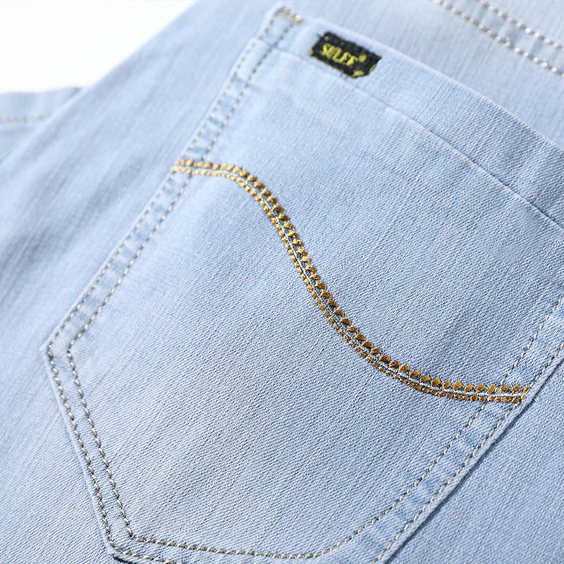 Men's denim shorts