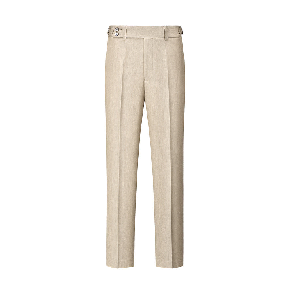 Classic Mens Two-Piece Suit Business Casual Blazer and Trousers