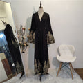 Lace fitted robe