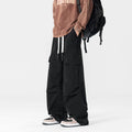Straight-leg wide-leg casual work trousers
