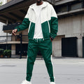 Color-Blocked Sportswear Set