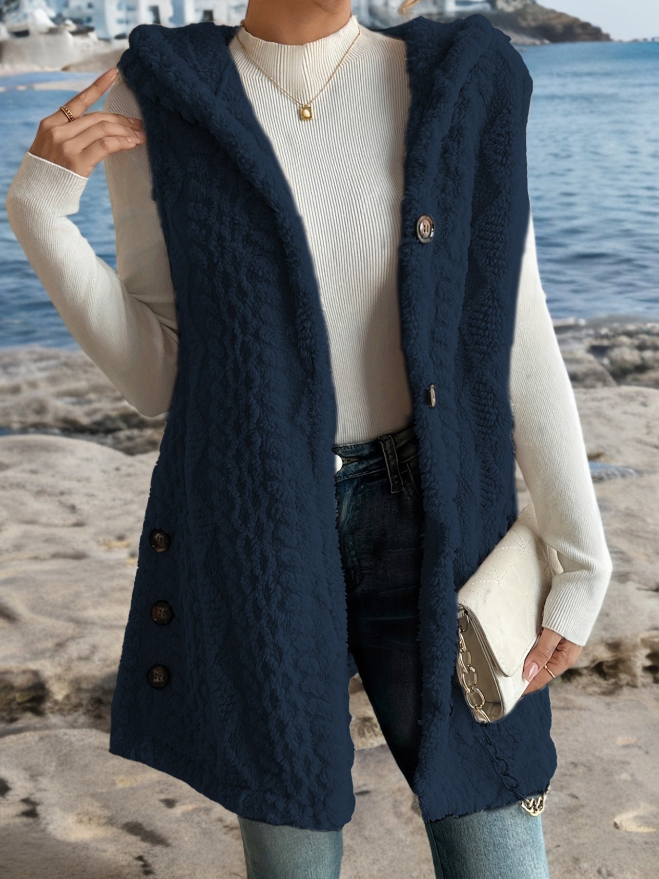 Cardigan casual vest