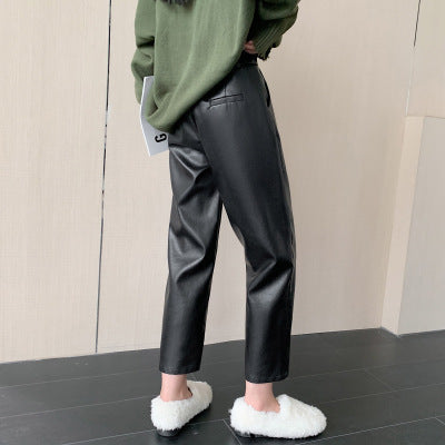 Leather pants