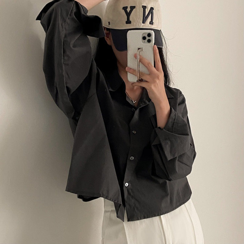 Stylish and versatile collared shirt for women
