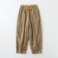 Children's Linen Blend Cropped Harem Pants
