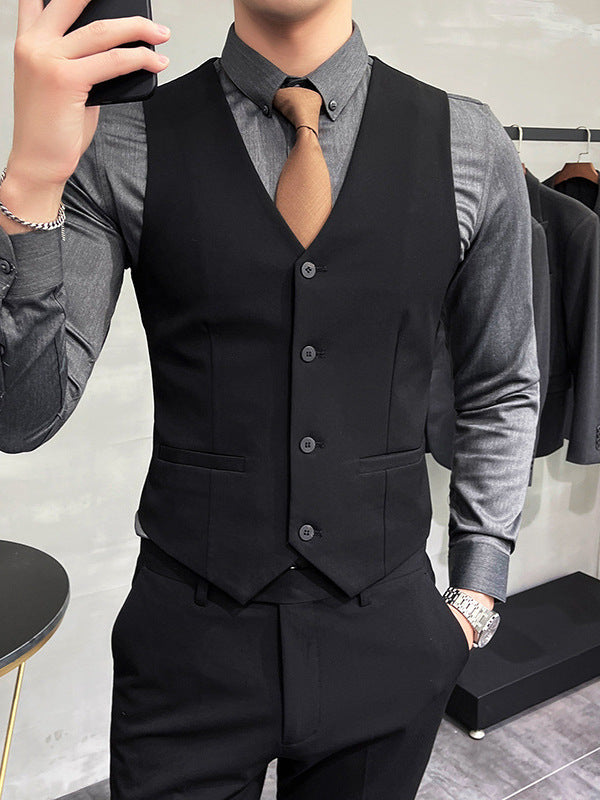 Slim-fit Suit Vest
